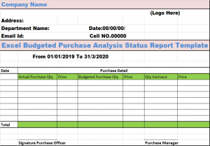 Free Report Templates - Free Report Formats PDF