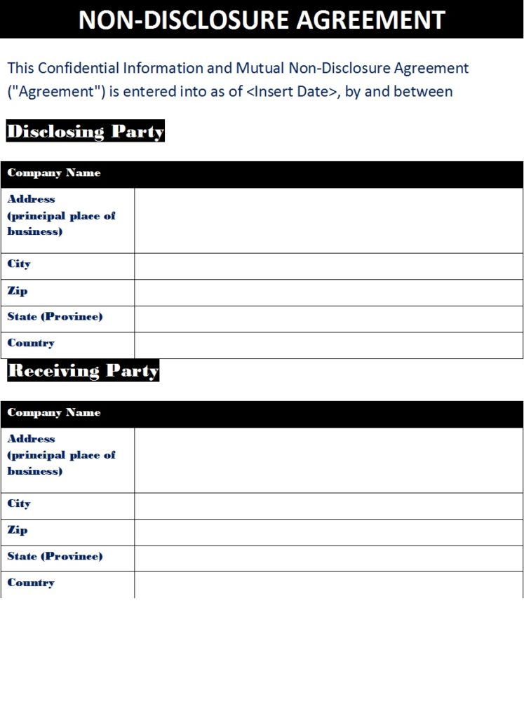 Profit Sharing Agreement Templates - Free Report Templates