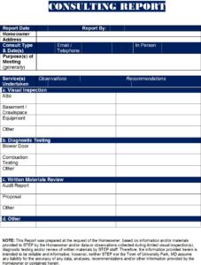 Consulting Report Templates - Free Report Templates