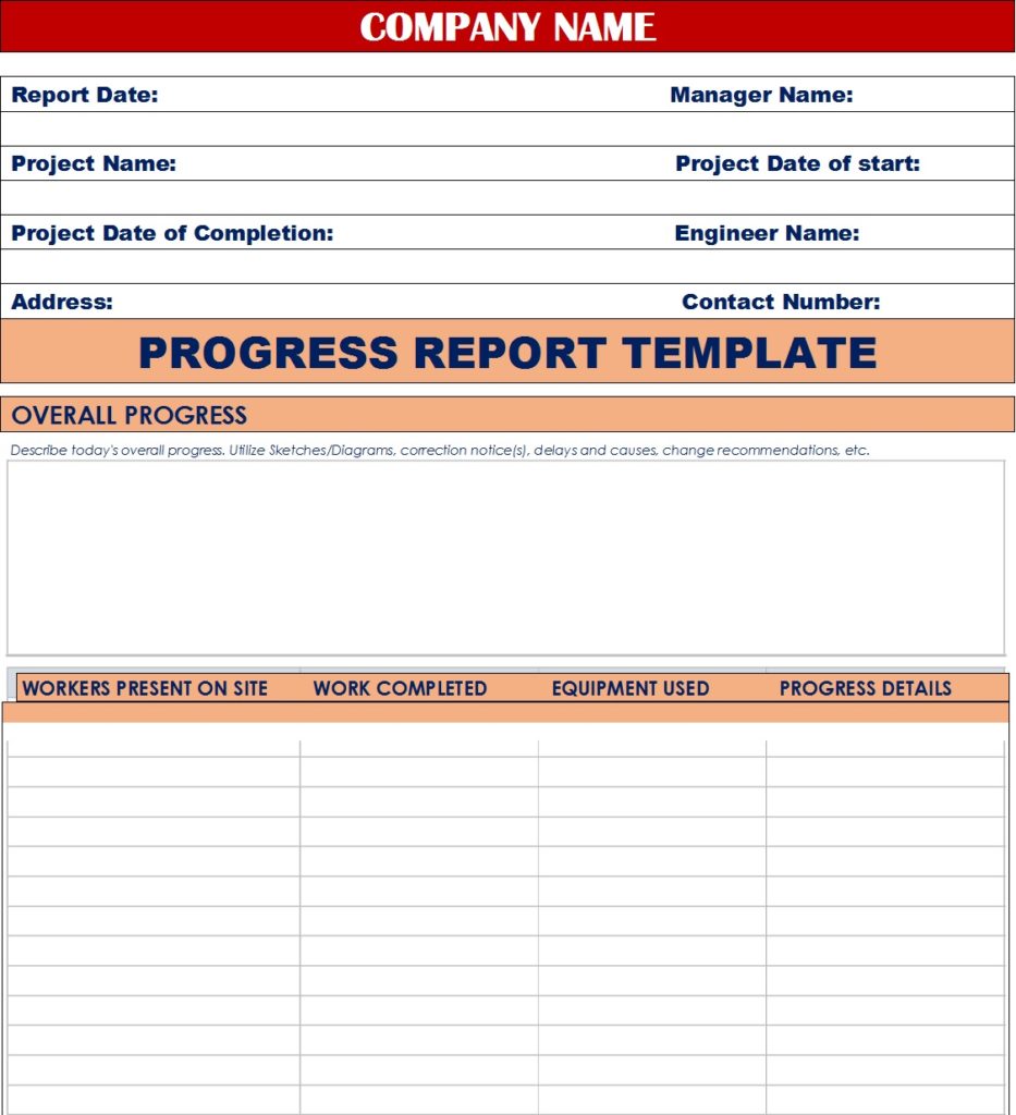 Management Report Templates - Free Report Templates