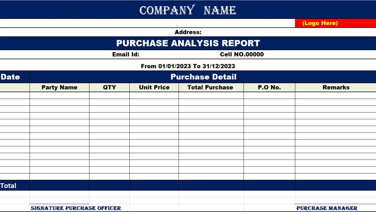 Research Report Table of Contents Template - Free Report Templates