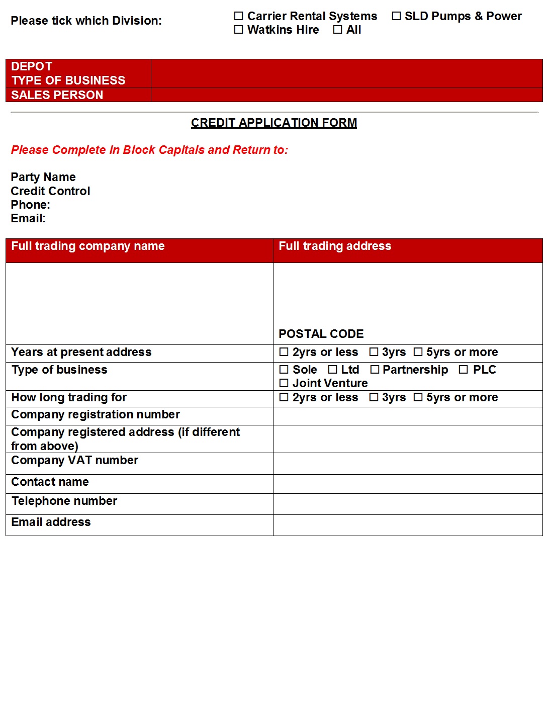 Loan Application Form Templates Free Report Templates 1475